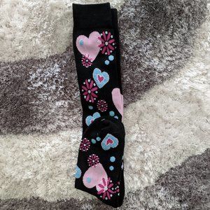 Kawaii Glitter Hearts Socks
